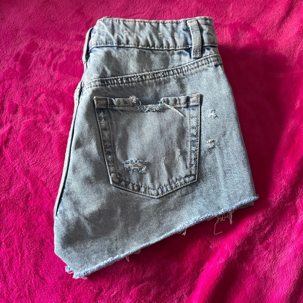 Garage Ripped Booty Shorts - Picture 2 of 8